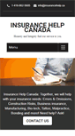 Mobile Screenshot of insurancehelp.ca